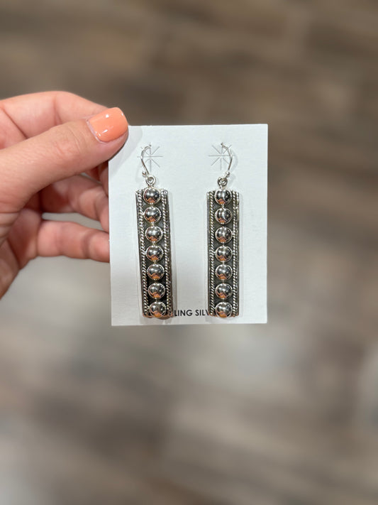 Sterling Sliver Bar Dangles